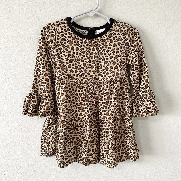 white maternity flowy dress Animal Print Dress for Women